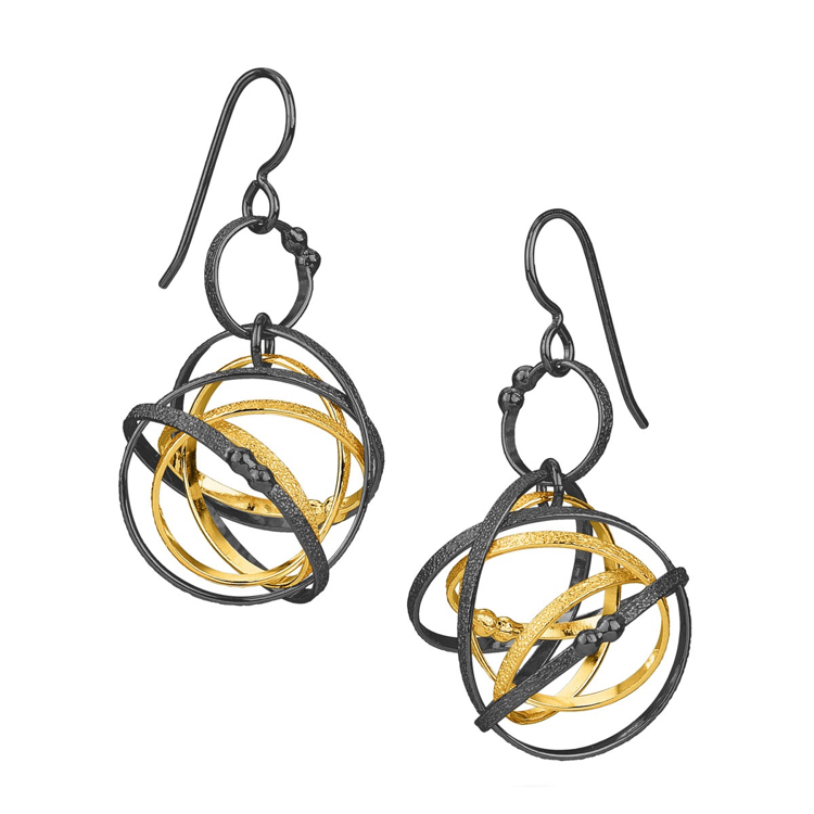 Nanogram 2D Earrings Metal